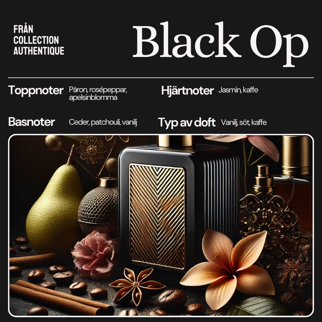 Black Op - Inspirerad av Yves Saint Laurent