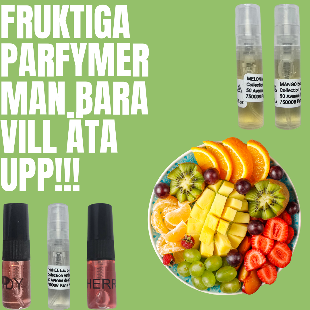 Kit 5 doftprover Frukt