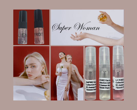 Kit 5 doftprover Super Woman